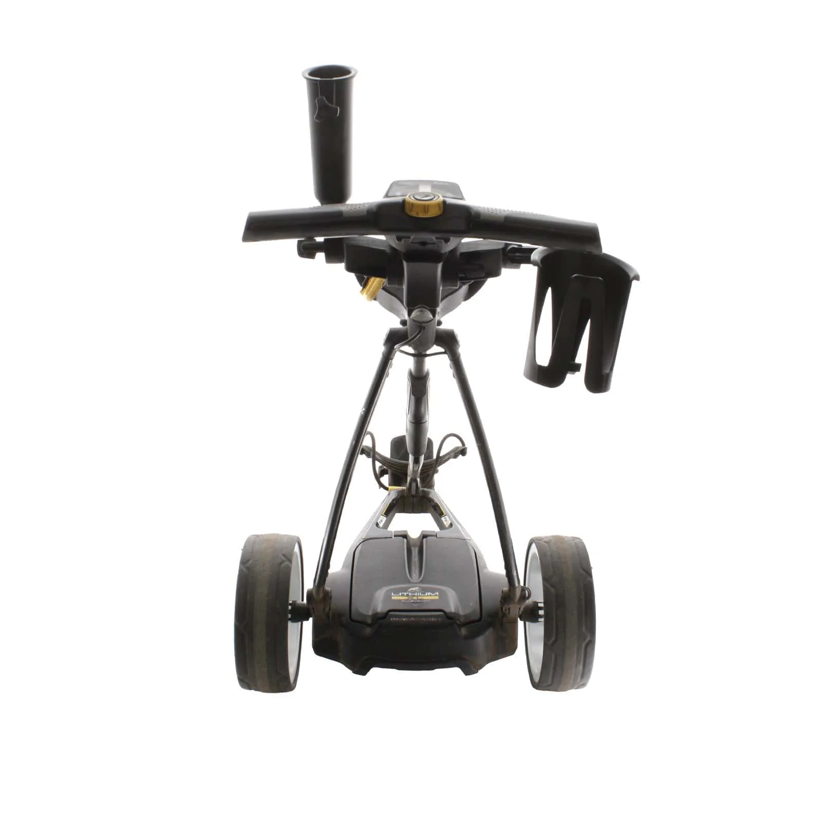 Powakaddy FW5 3-Wheel Electric Trolley 18 Hole Lithium - Black - Image 4