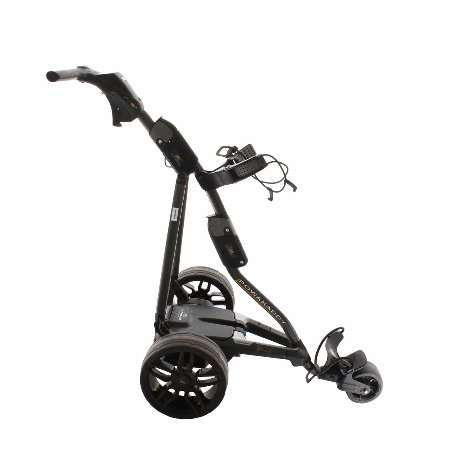 PowaKaddy FW5s 3-Wheel Electric Trolley 18 Hole Lithium - Black - Image 3