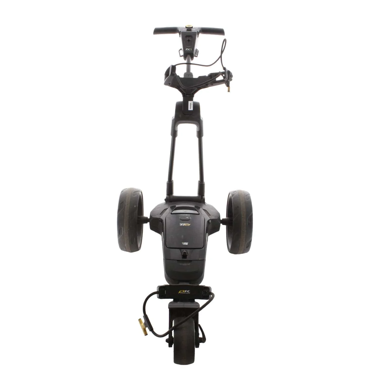 PowaKaddy FX1 3-Wheel Electric Trolley 18 Hole Lithium - Black - Image 2