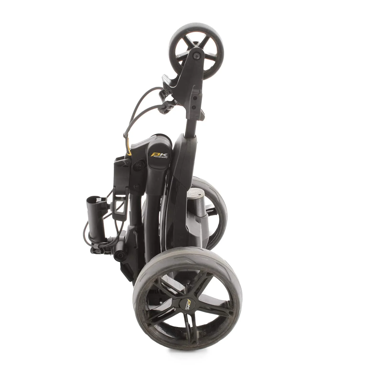PowaKaddy FX3 3-Wheel Electric Trolley 18 Hole Lithium - Black/Yellow - Image 5