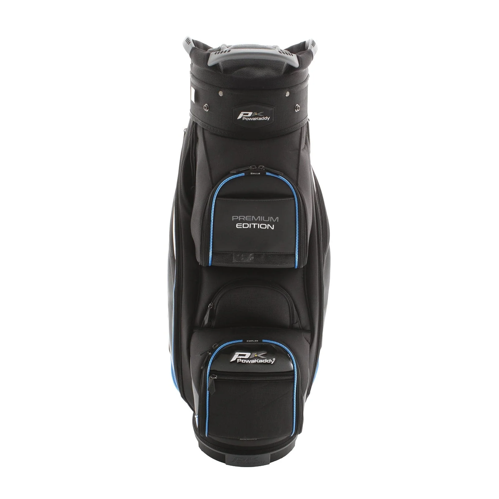 PowaKaddy Premium Edition Cart Bag - Black/Blue - Image 4