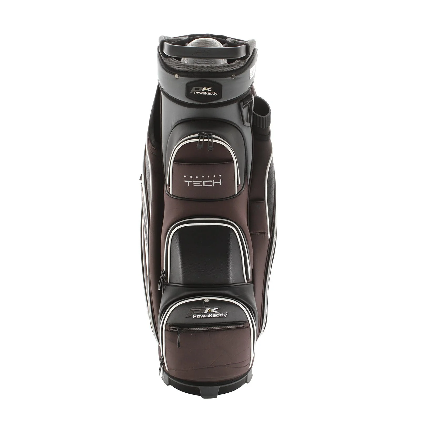 PowaKaddy Premium Tech Cart Bag - Black/Grey/Wedge - Image 4