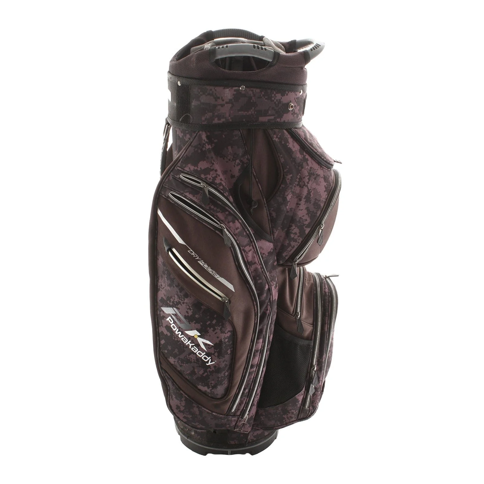 PowaKaddy Premium Tech Cart Bag - Purple/Black - Image 3