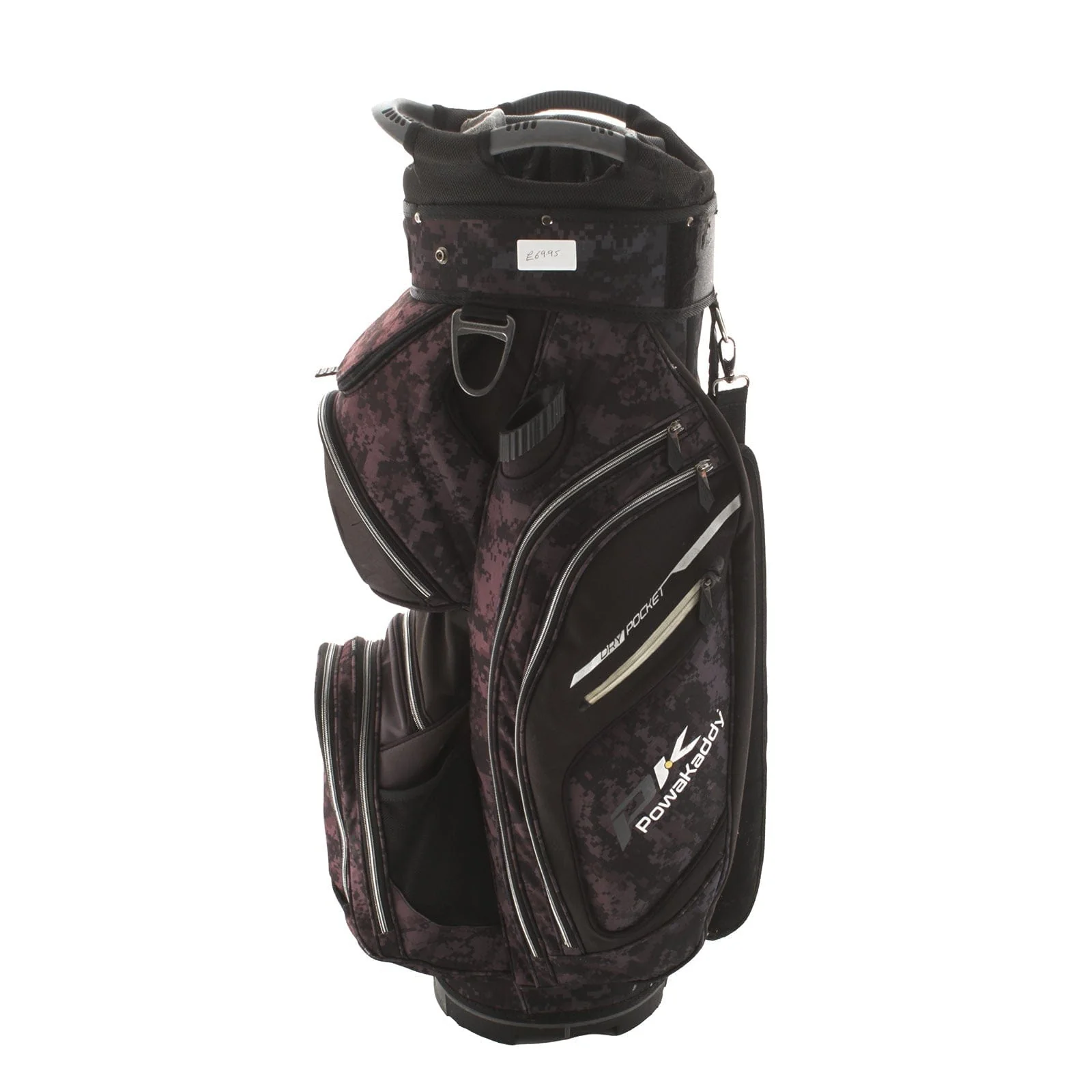Powakaddy Premium Tech Cart Bag - Purple/Black