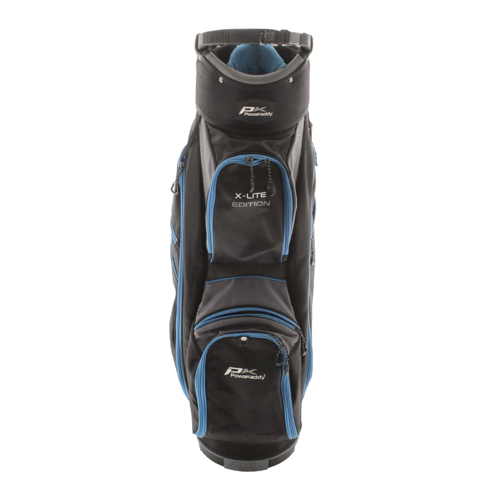 PowaKaddy X-Lite Edition Cart Bag - Black/Blue - Image 4