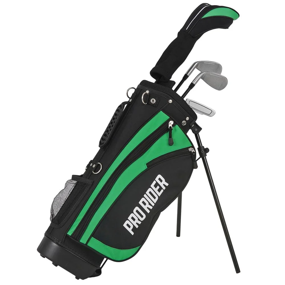 Pro Rider JR1 Golf Junior 5-Piece Package Set - 5-8 Years - Green - Image 14