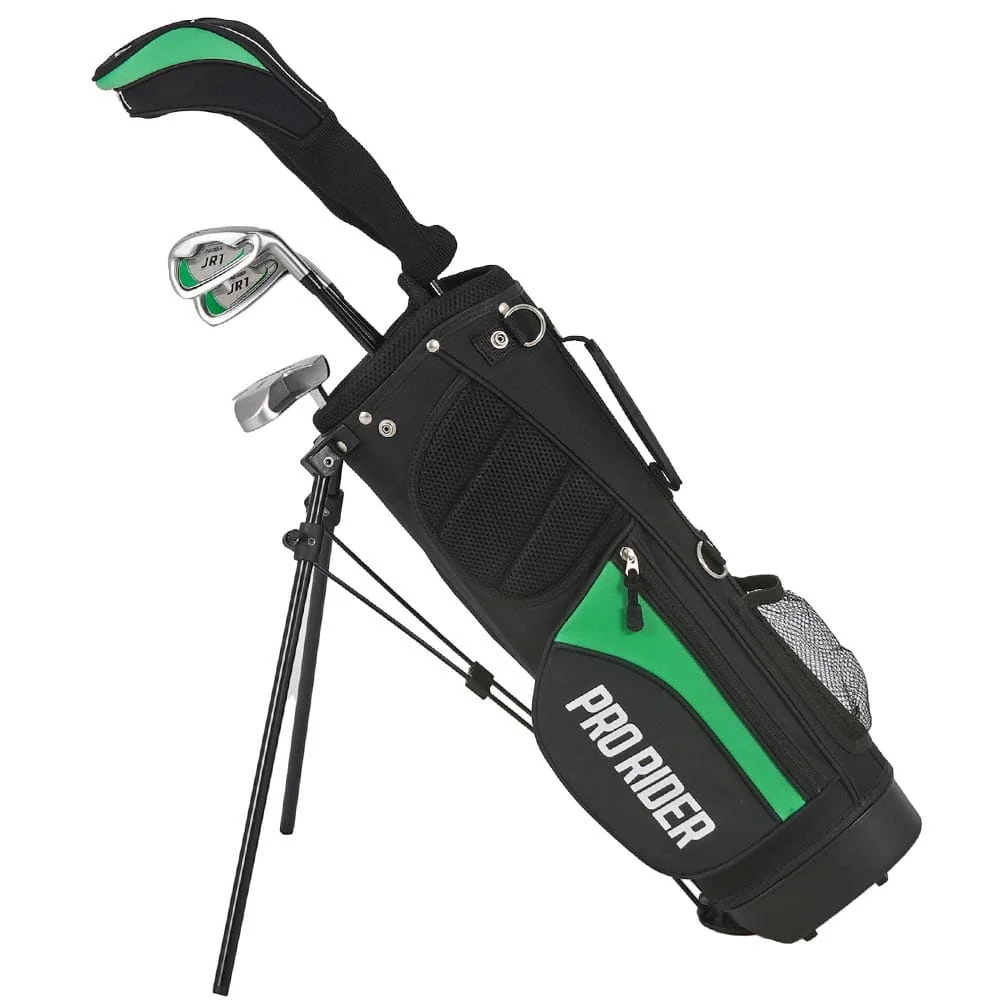 Pro Rider JR1 Golf Junior 5-Piece Package Set - 5-8 Years - Green - Image 19