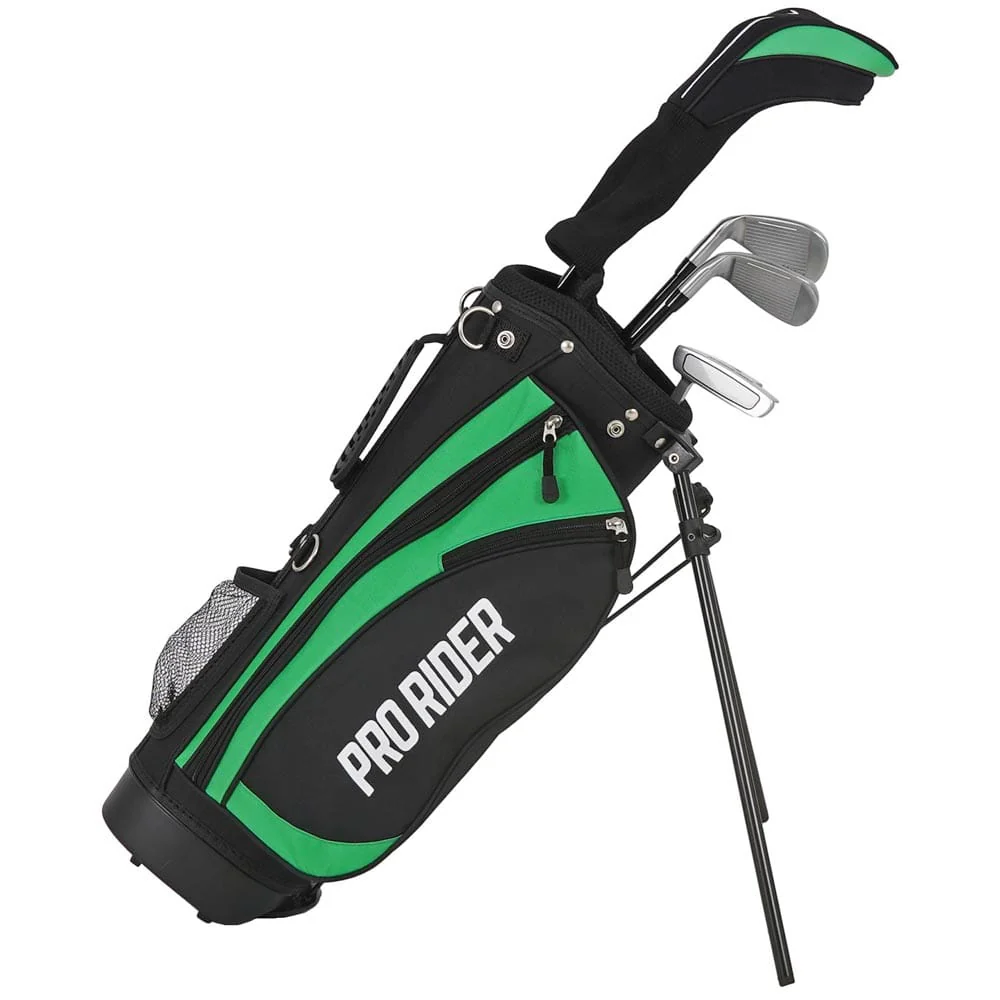 Pro Rider JR1 Golf Junior 5-Piece Package Set - 5-8 Years - Green - Image 8