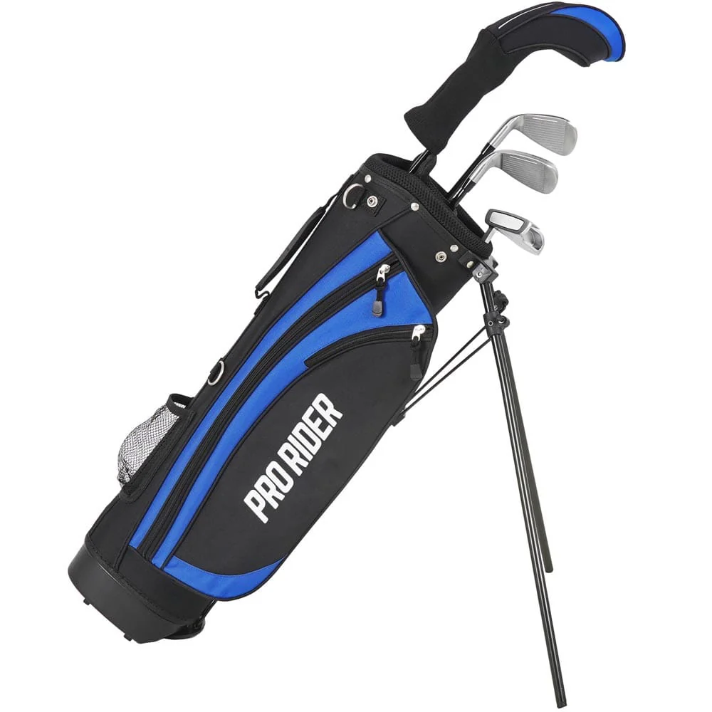 Pro Rider JR1 Golf Junior 5-Piece Package Set - 9-11 Years - Blue - Image 9