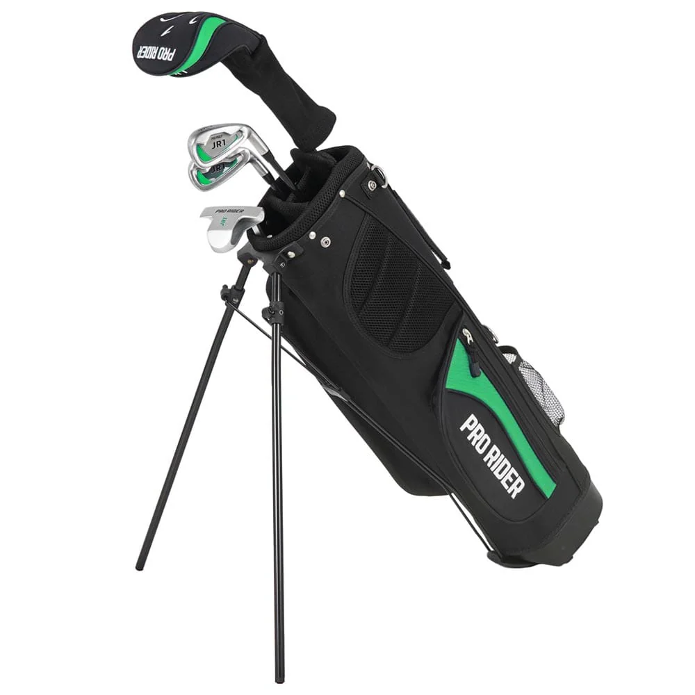 Pro Rider JR1 Golf Junior 5-Piece Package Set - 9-11 Years - Green - Image 12