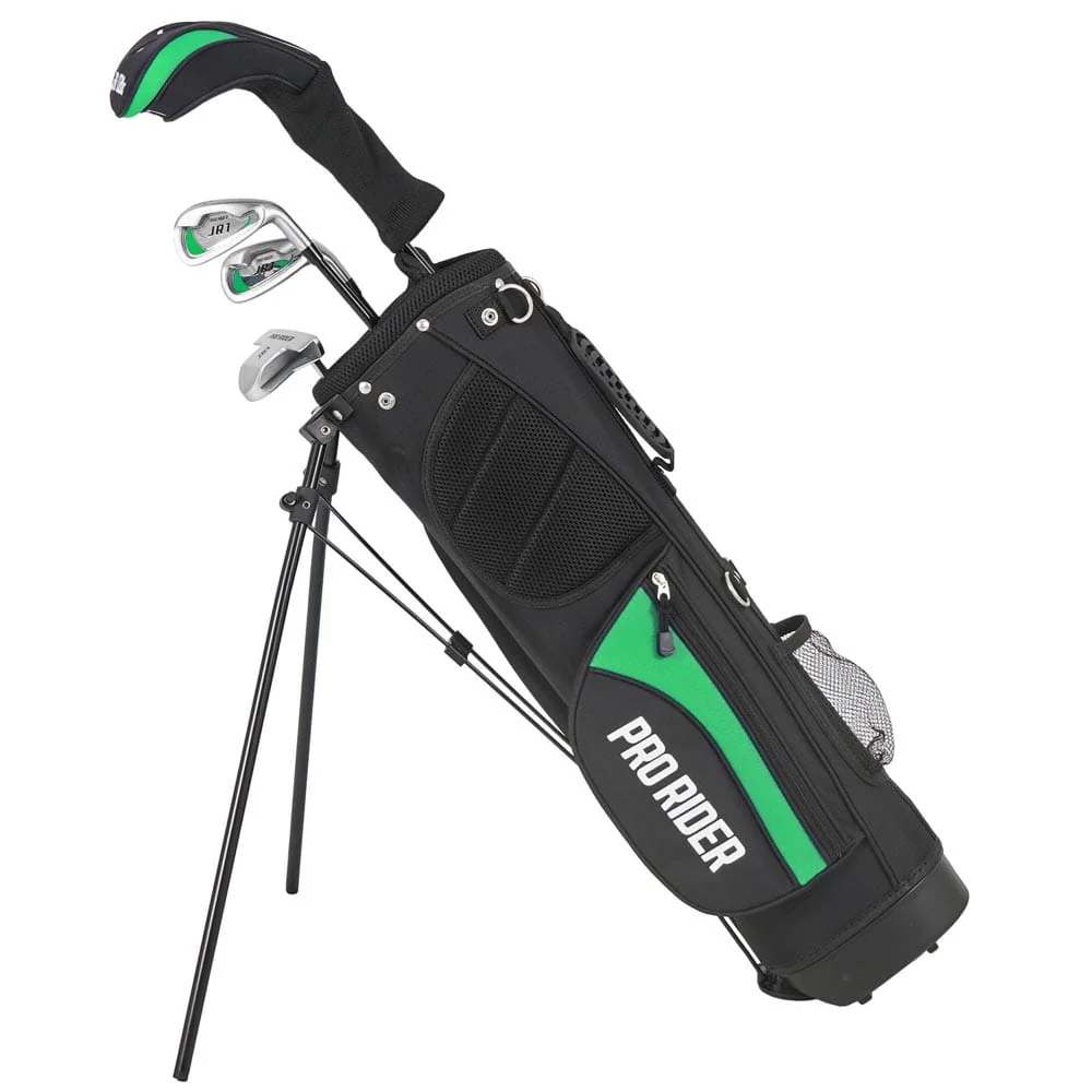 Pro Rider JR1 Golf Junior 5-Piece Package Set - 9-11 Years - Green - Image 18