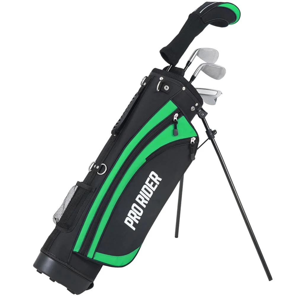 Pro Rider JR1 Golf Junior 5-Piece Package Set - 9-11 Years - Green - Image 9