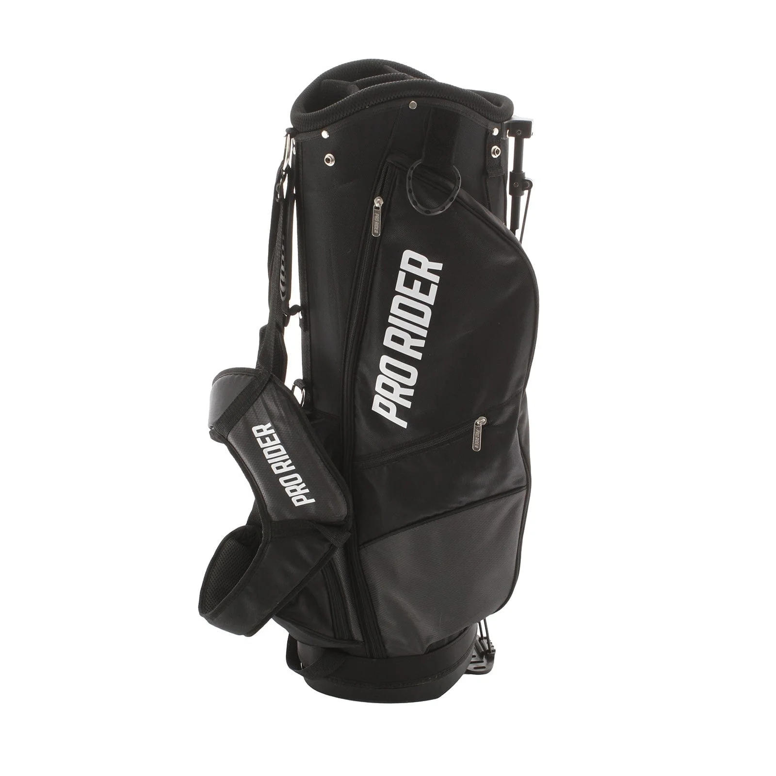 Pro Rider Stand Bag - Black/White