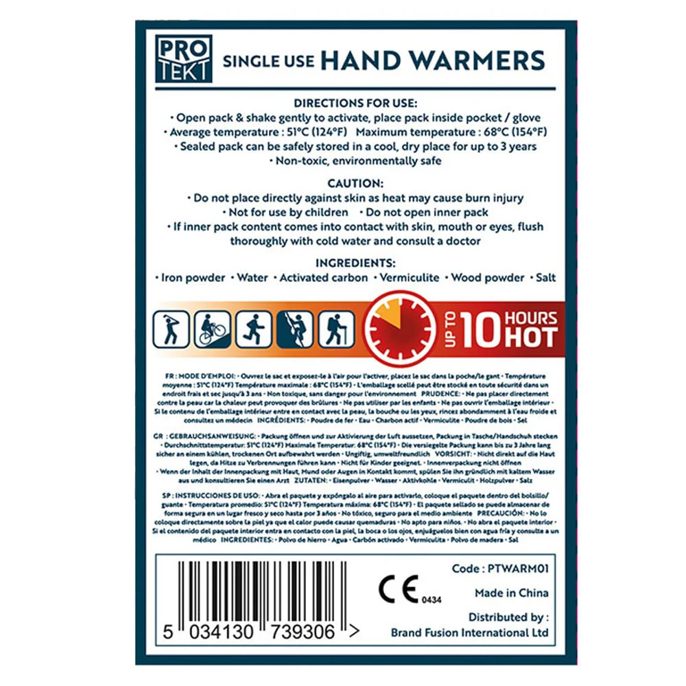 Pro-Tekt 10 Hour Hand Warmer - Image 2