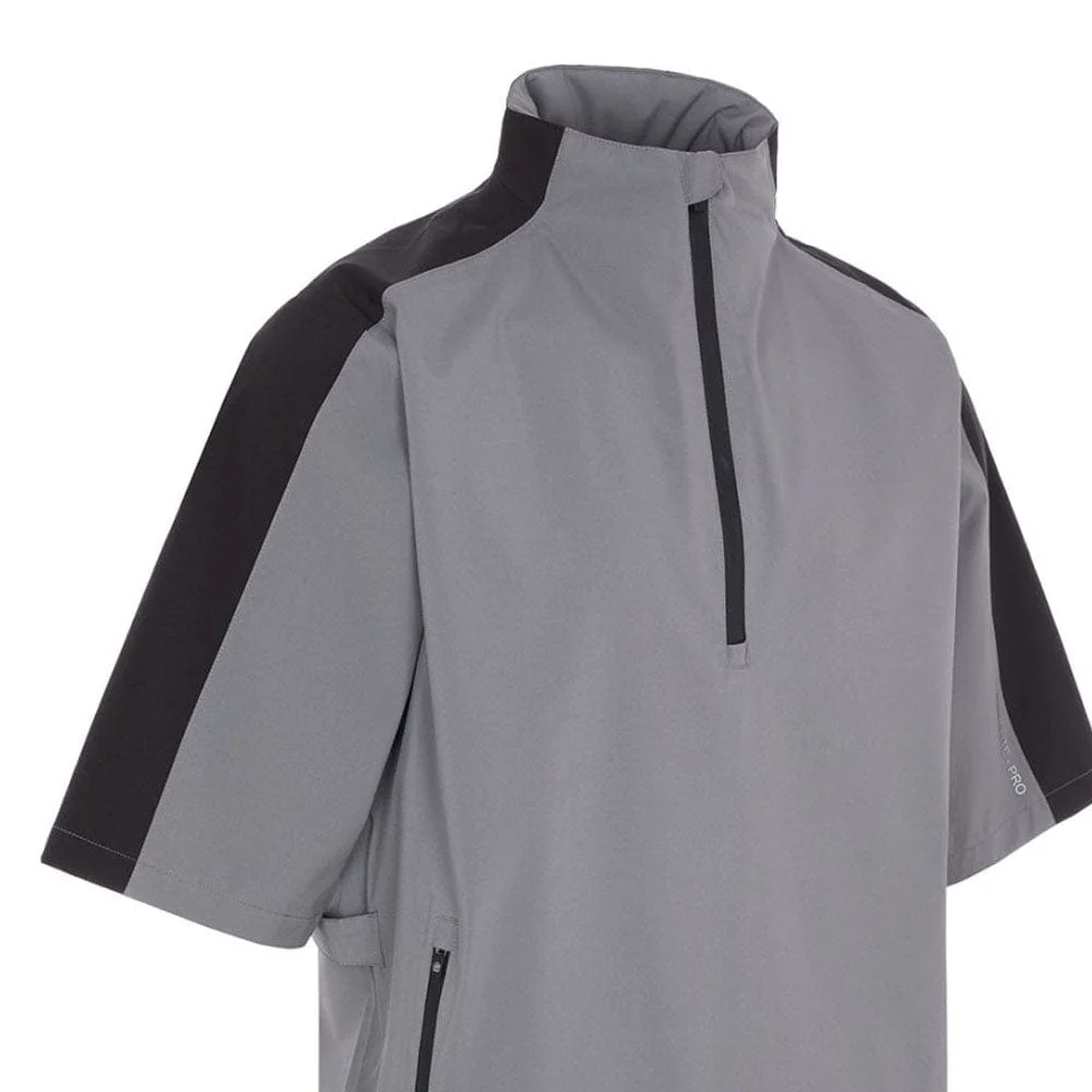 ProQuip Aqualite Pro 1/2 Sleeve Waterproof Rain Suit - Grey/Black - Image 4