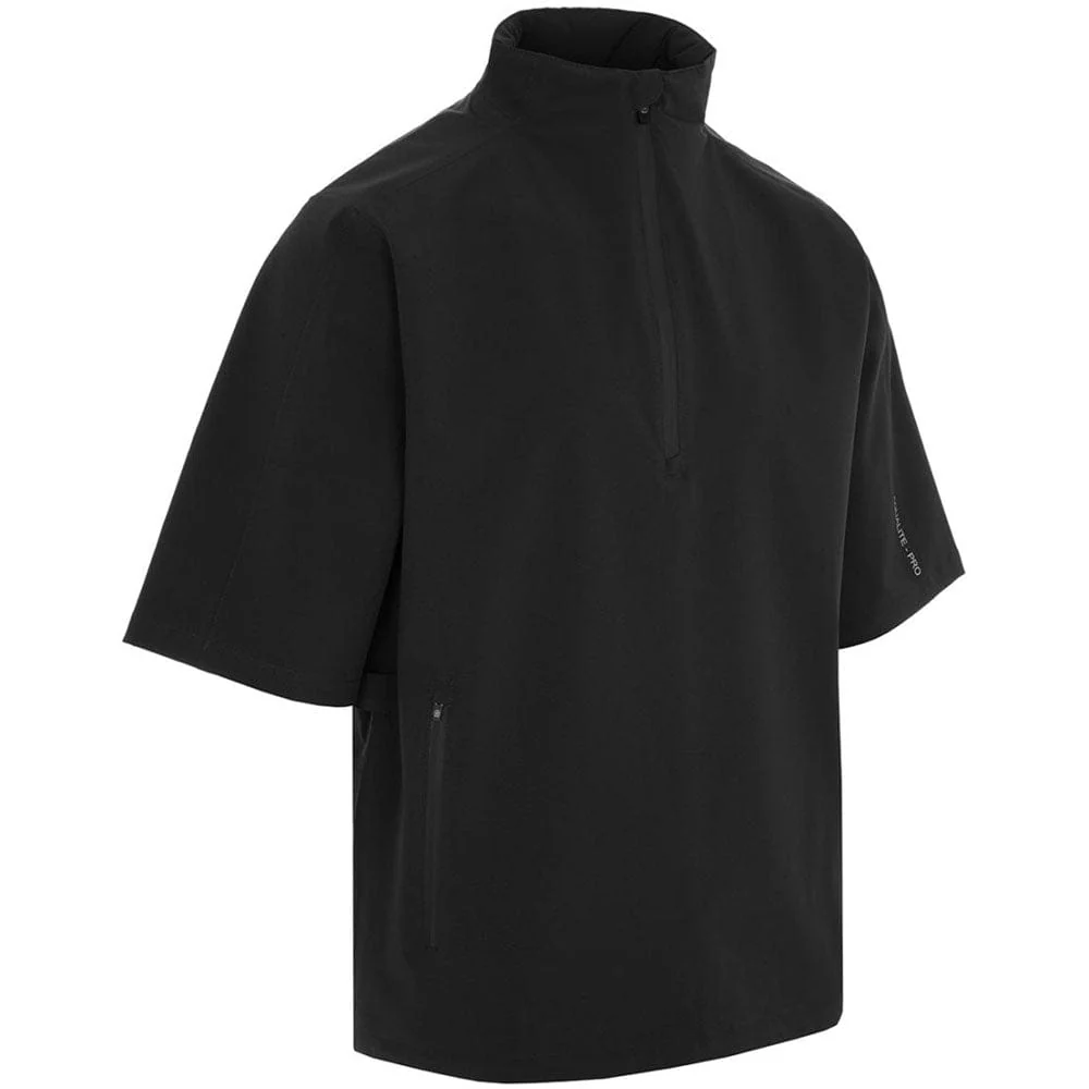 ProQuip Aqualite Pro 1/2 Sleeve Waterproof Rain Top - Black
