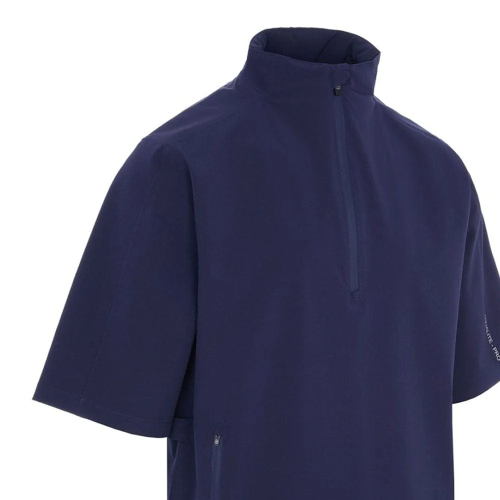 ProQuip Aqualite Pro 1/2 Sleeve Waterproof Rain Top - Navy - Image 3