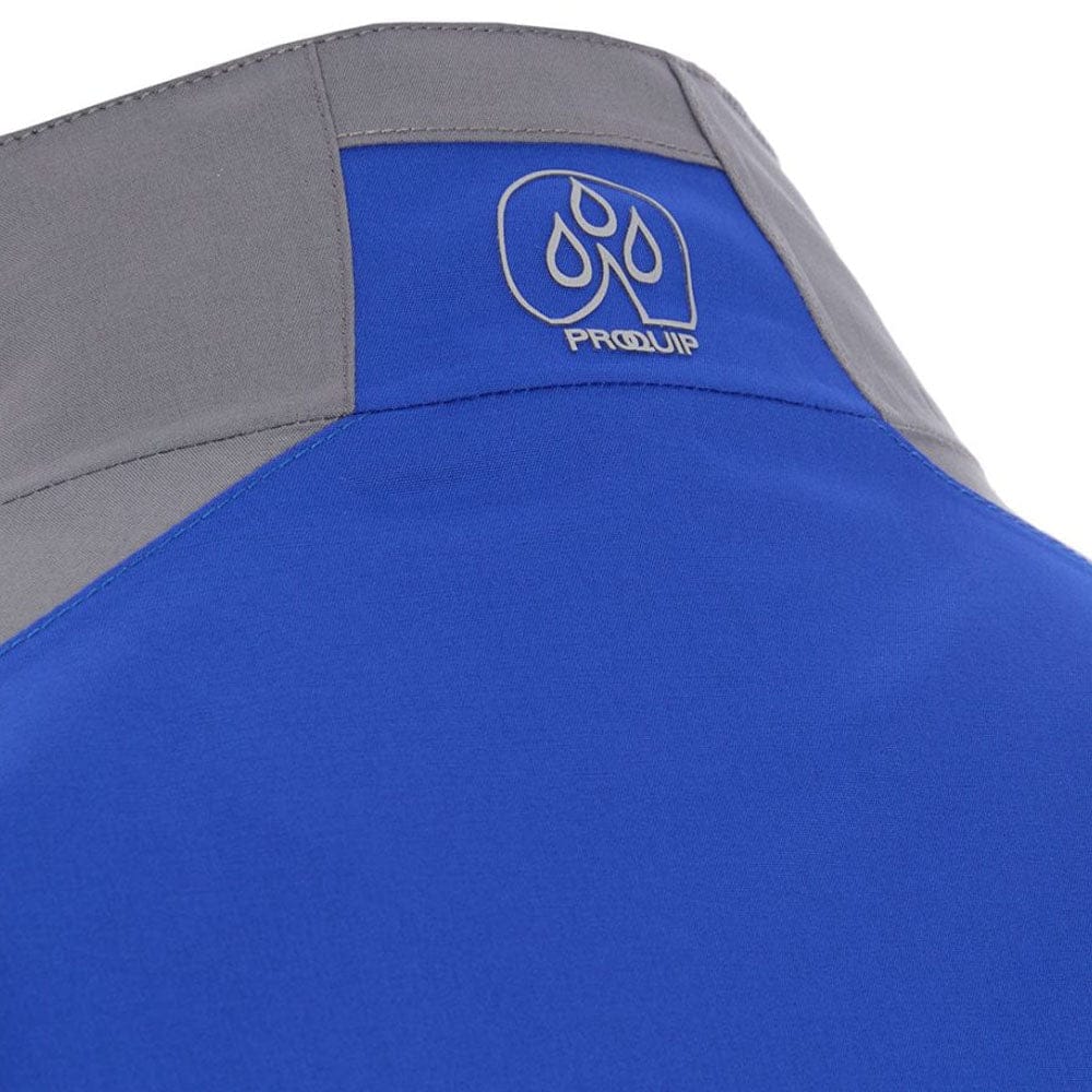 ProQuip Aqualite Pro Rain Waterproof Jacket - Magnetic Blue/Grey - Image 3