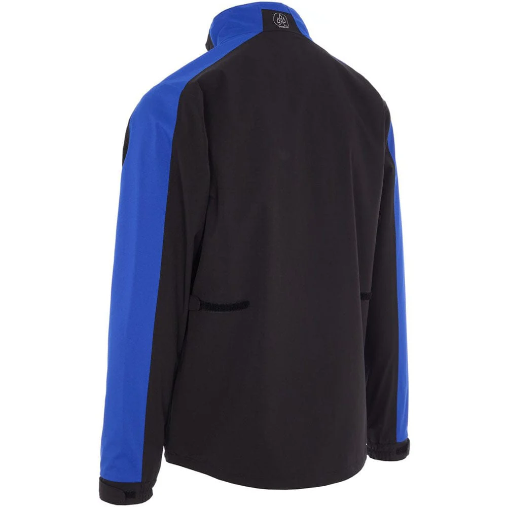 ProQuip Aqualite Pro Rain Waterproof Suit - Black/Magnetic Blue - Image 3