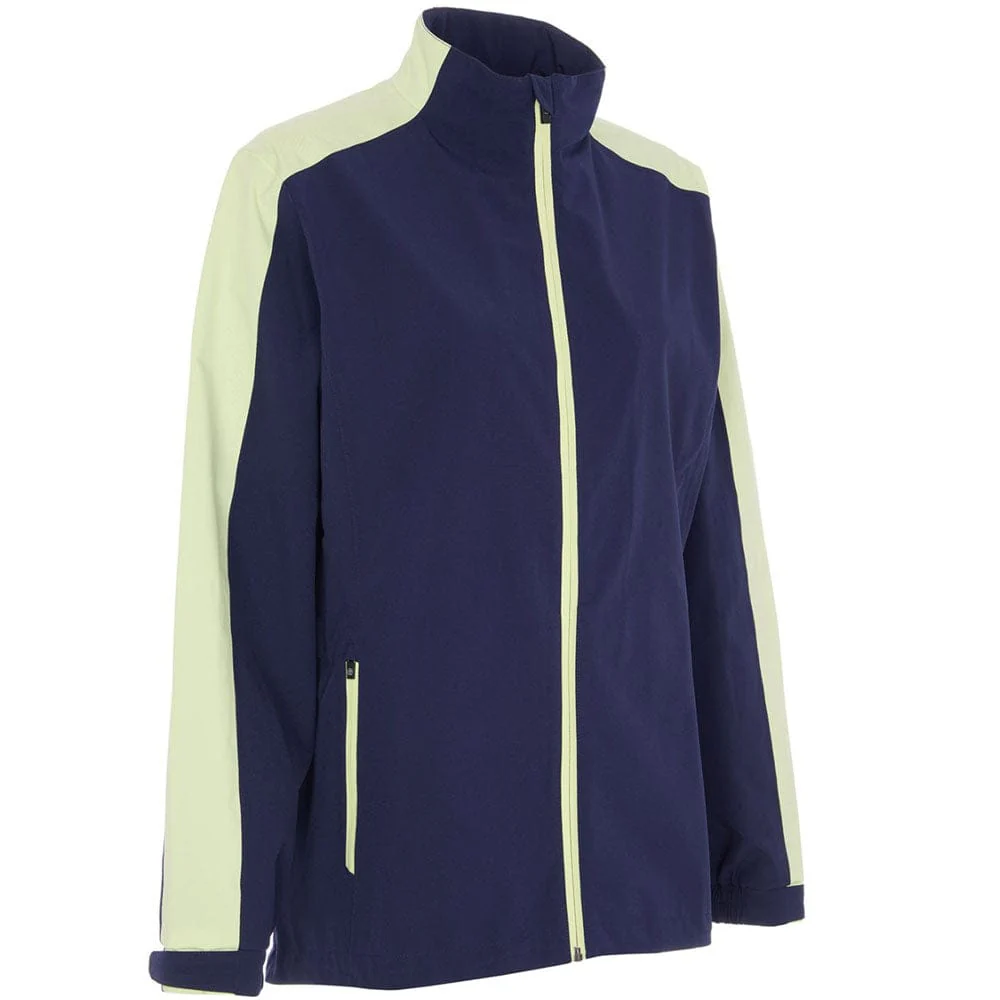 ProQuip Aqualite Pro Rain Waterproof Suit - Navy/Shadow Lime/Black - Image 2
