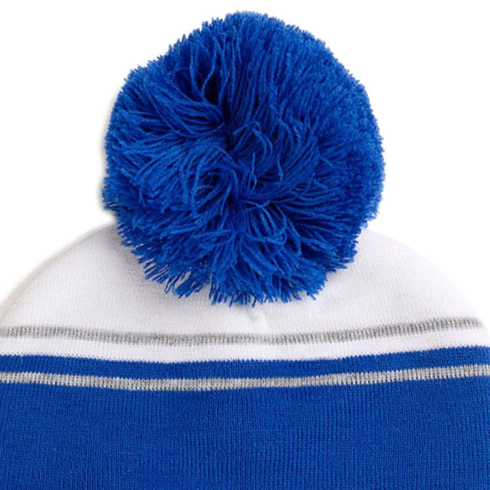 ProQuip Bobble Hat Fleece Lined - Royal/White - Image 5
