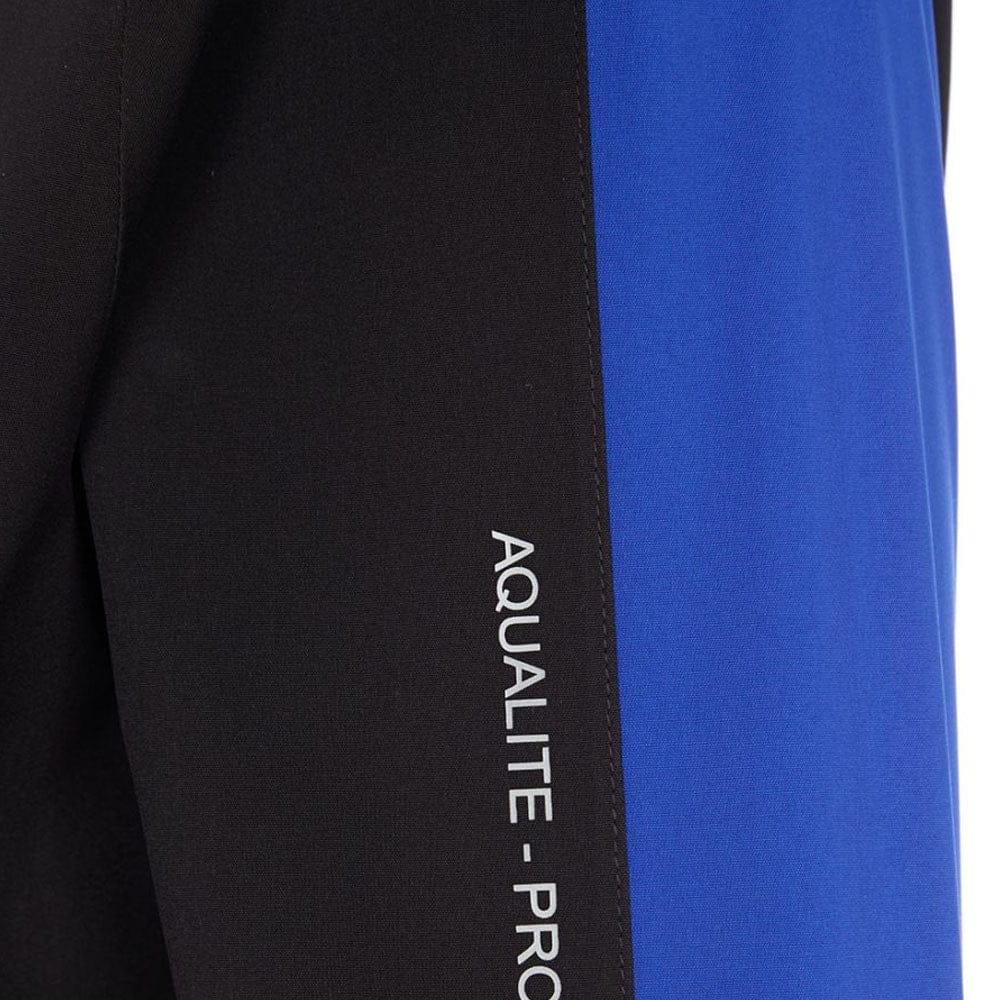 ProQuip Junior Aqualite Pro Waterproof Jacket - Black/Magnetic Blue - Image 4