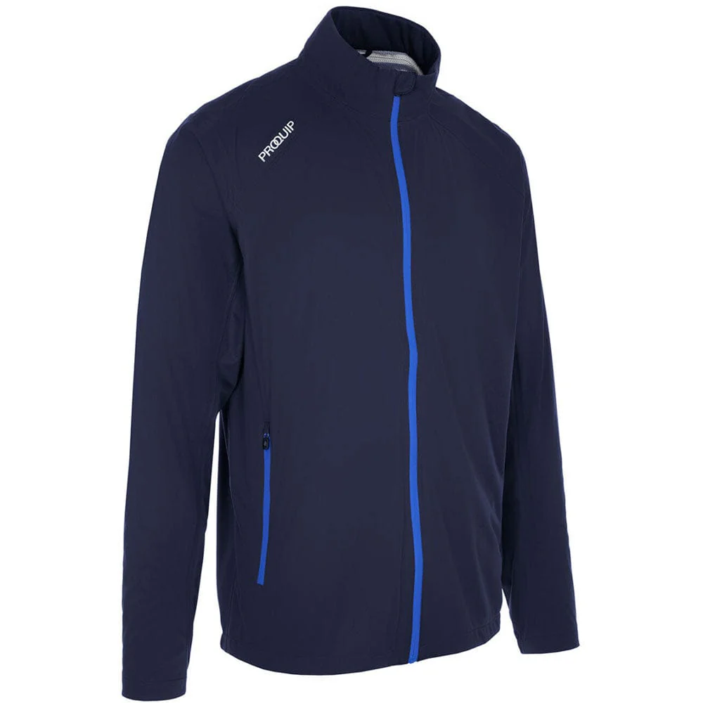 ProQuip ProPac Lite Packable Waterproof Jacket - Navy/Magnetic Blue