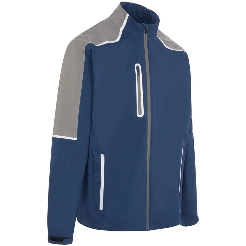 ProQuip Stormforce Pro PX8/Ultimate HTX Waterproof Suit - Blue/Grey + Black - Image 2