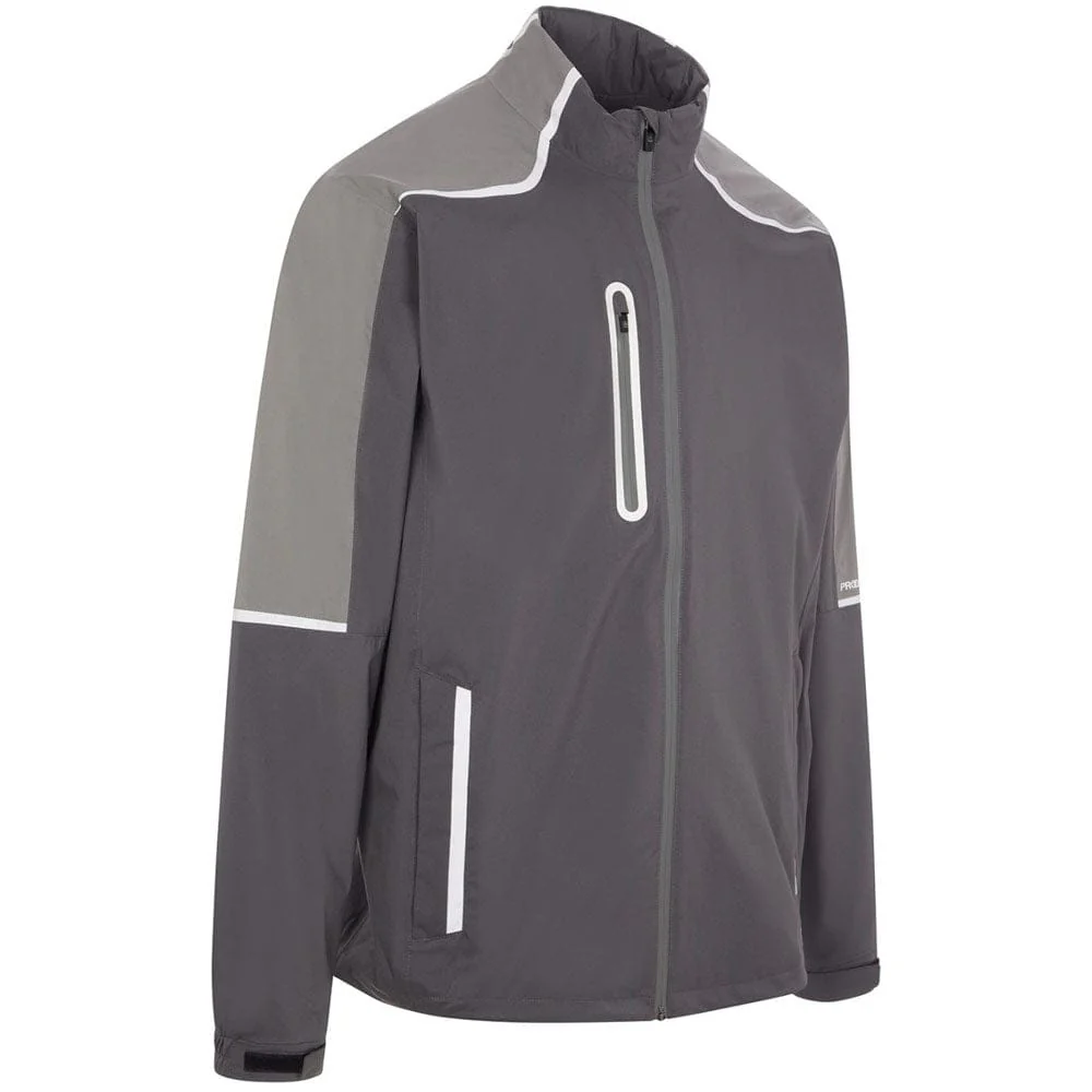 ProQuip Stormforce Pro PX8 Waterproof Suit - Grey + Black - Image 2