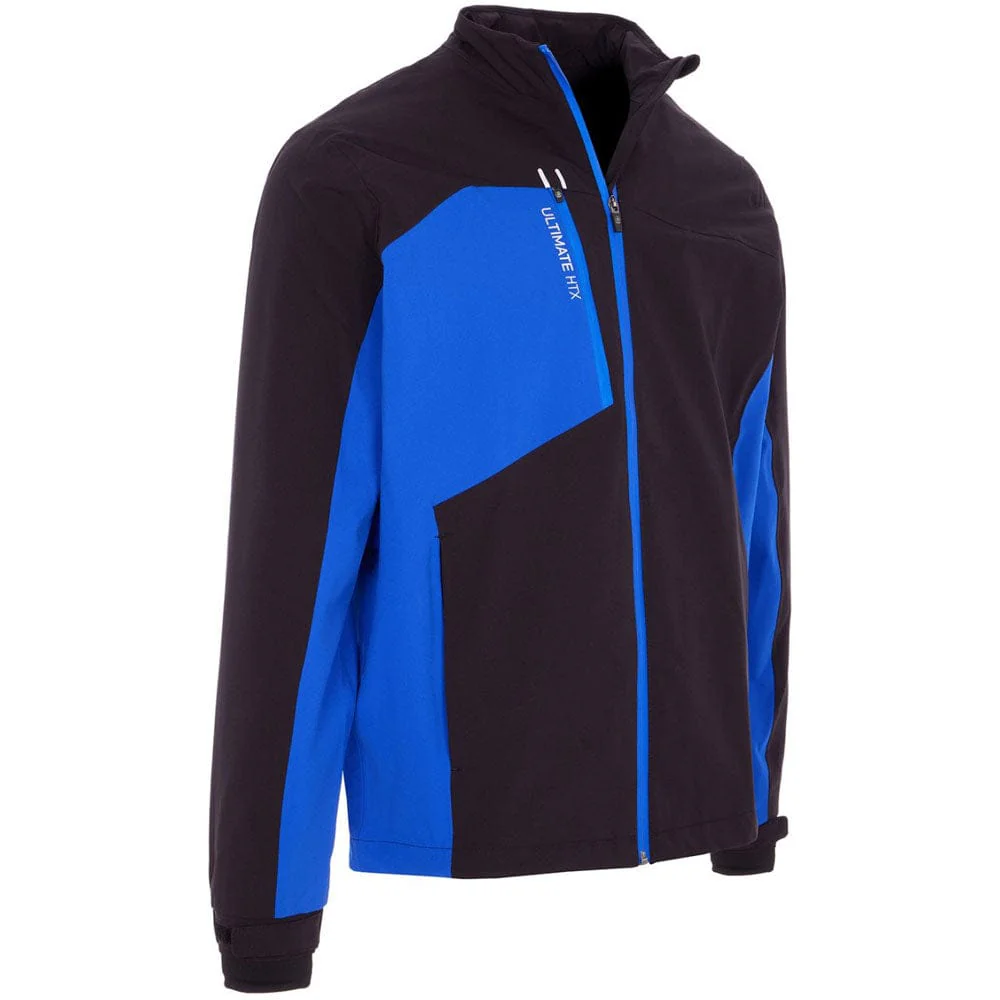 ProQuip Ultimate HTX Waterproof Suit - Black/Blue + Black - Image 3