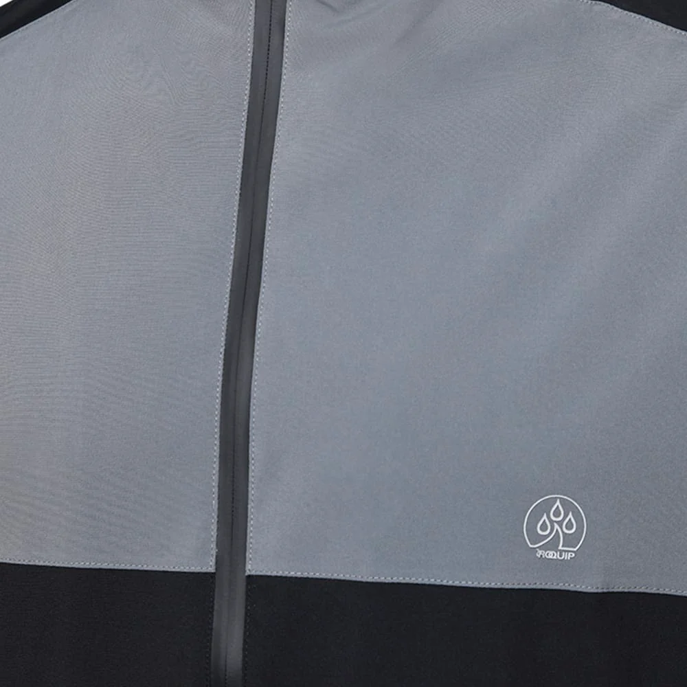 ProQuip Windermere Waterproof Jacket - Grey/Black - Image 5