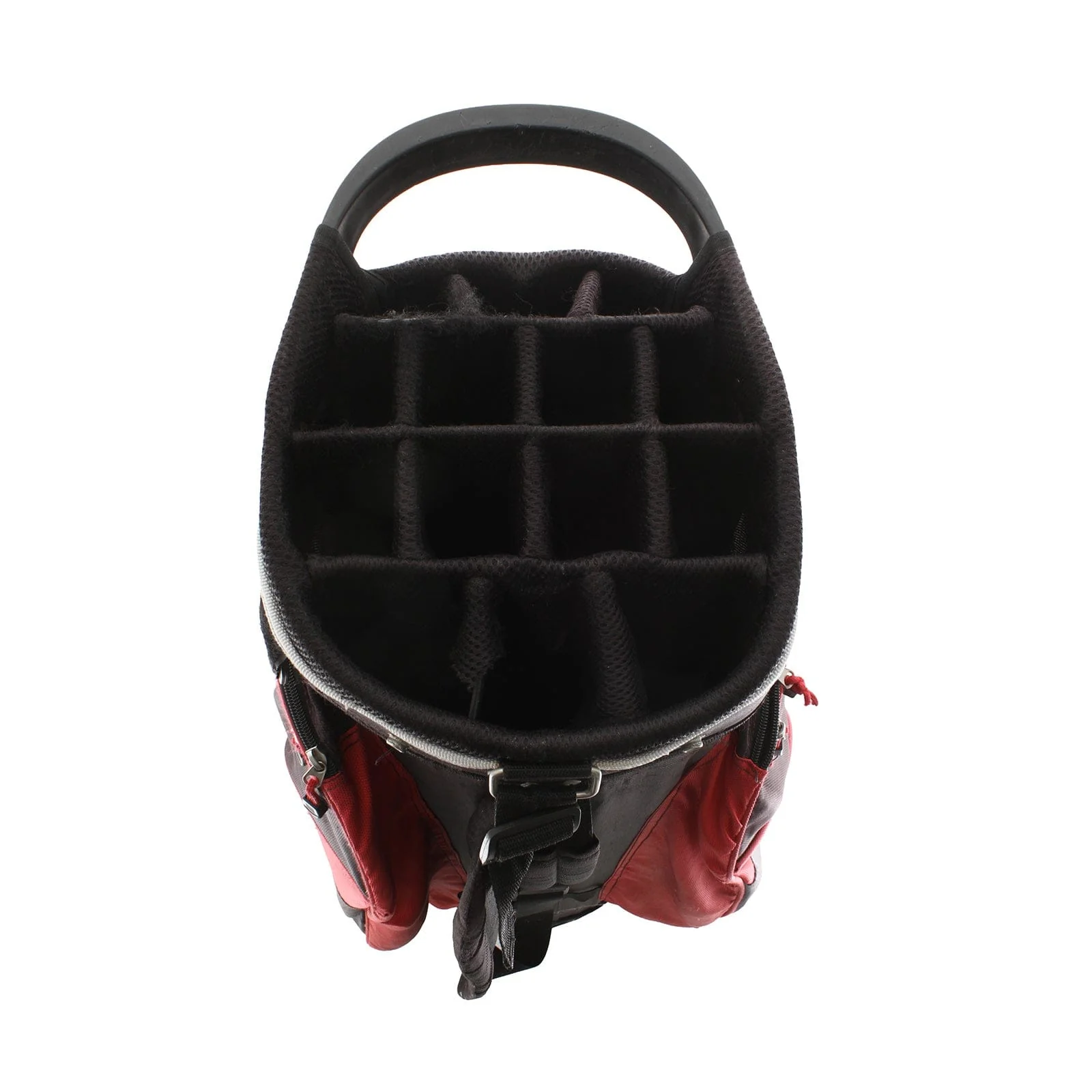 Prosimmon Cart Bag - Black/White/Red - Image 2