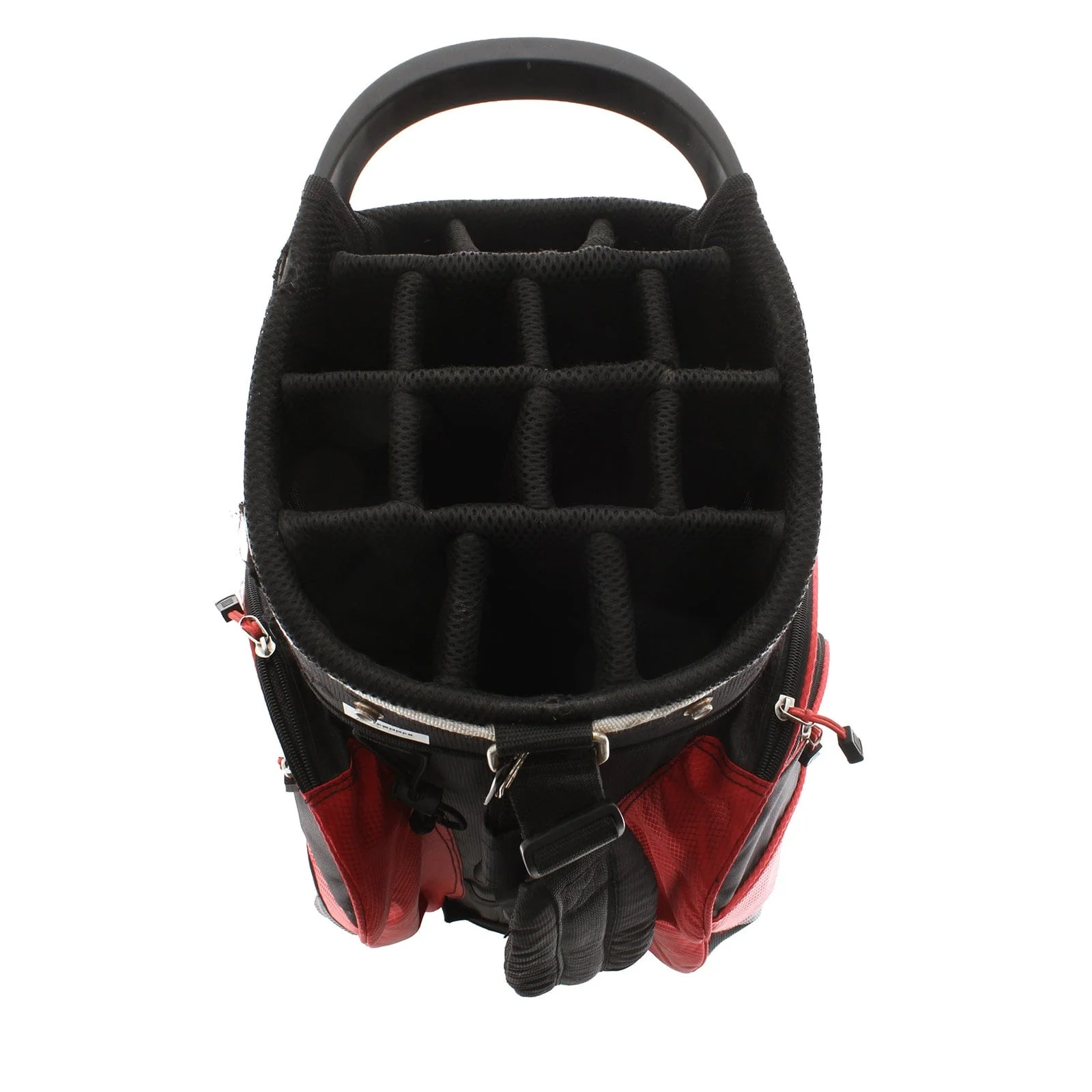 Prosimmon Cart Bag - Red/Black/White - Image 2