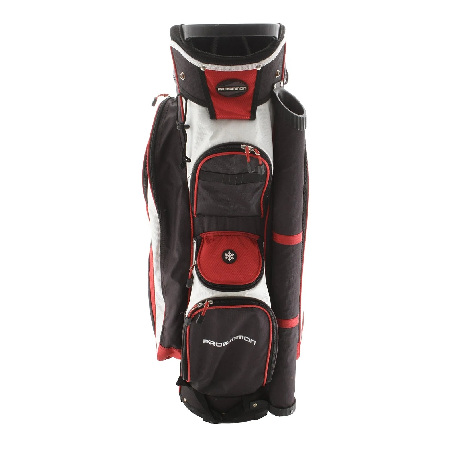 Prosimmon Cart Bag - Red/Black/White - Image 4