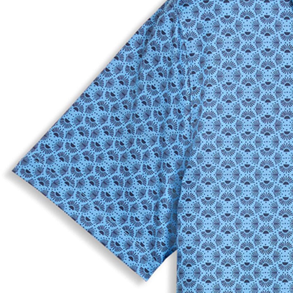 Puma Boys Mattr Scallop Polo Shirt - Team Light Blue/Deep Navy - Image 4