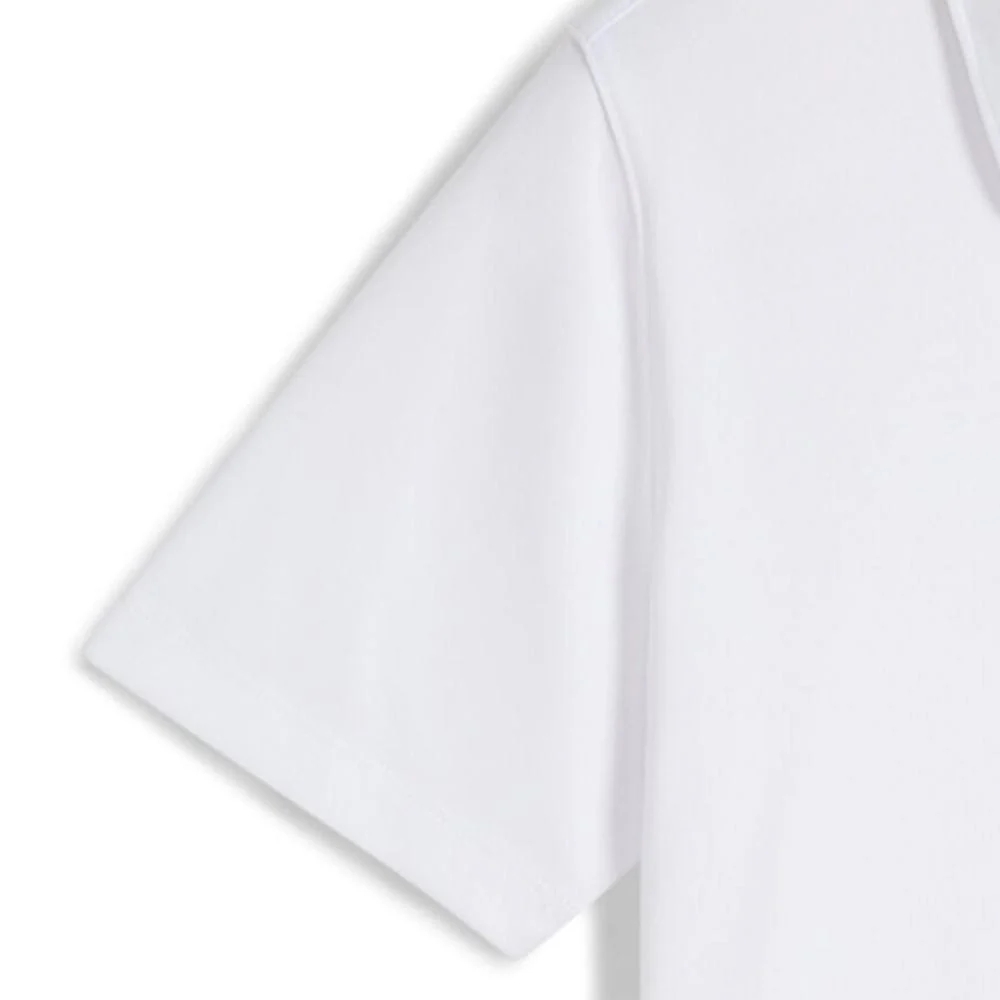 Puma Boys Pure 2.0 Polo Shirt - White Glow - Image 4