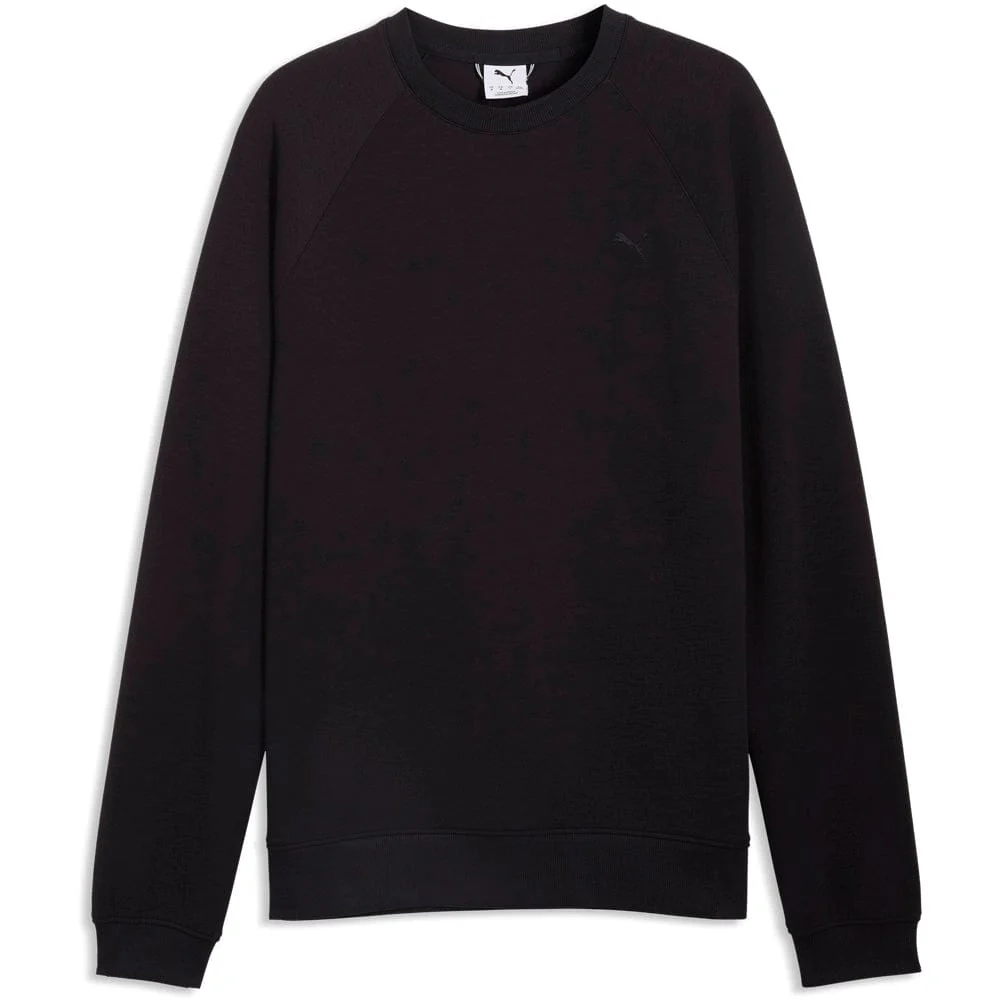 Puma Cloudspun Fleece Crewneck - Puma Black