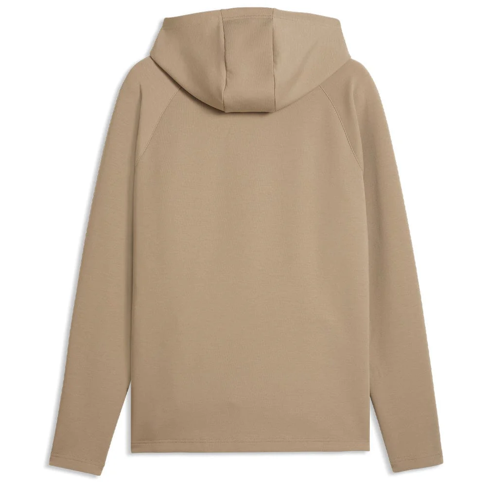 Puma Cloudspun Fleece Hoodie - Ice Coffee - Image 2