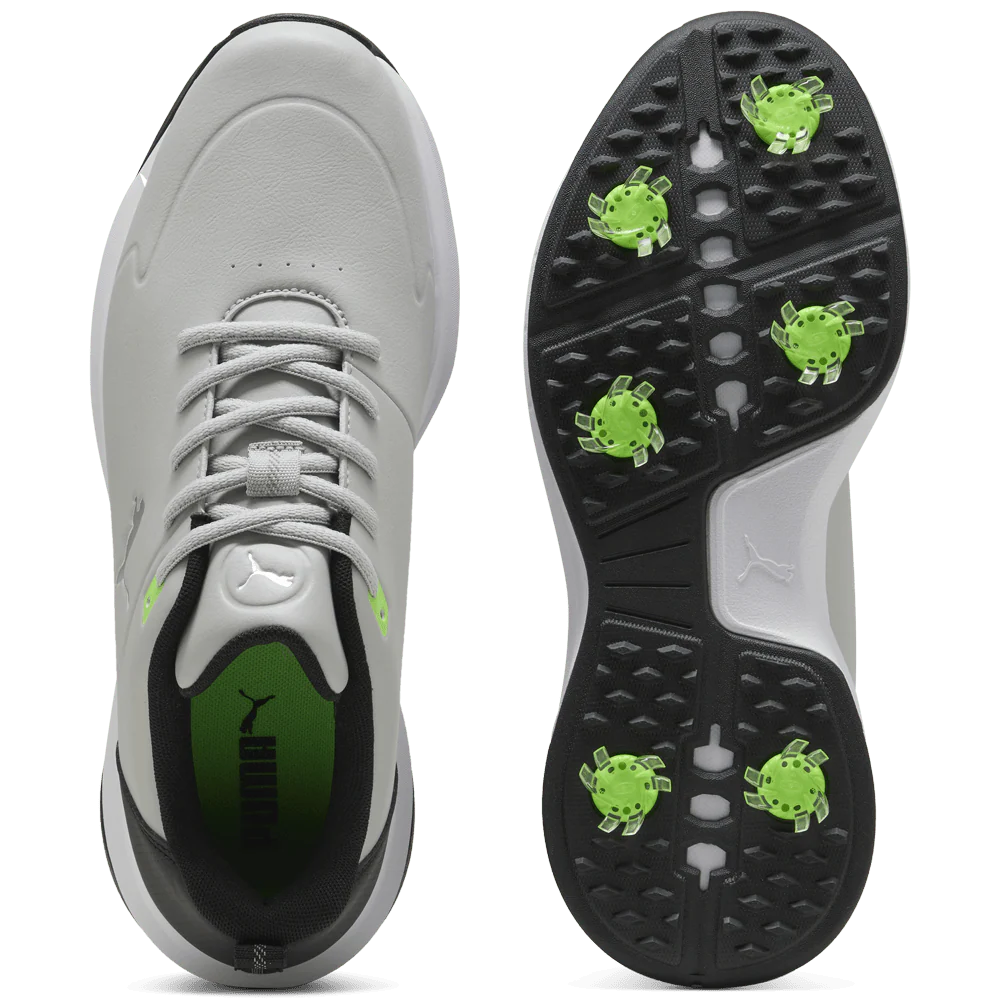Puma Fusion Blur Spiked Shoes - Ash Grey/Puma Black - Image 3