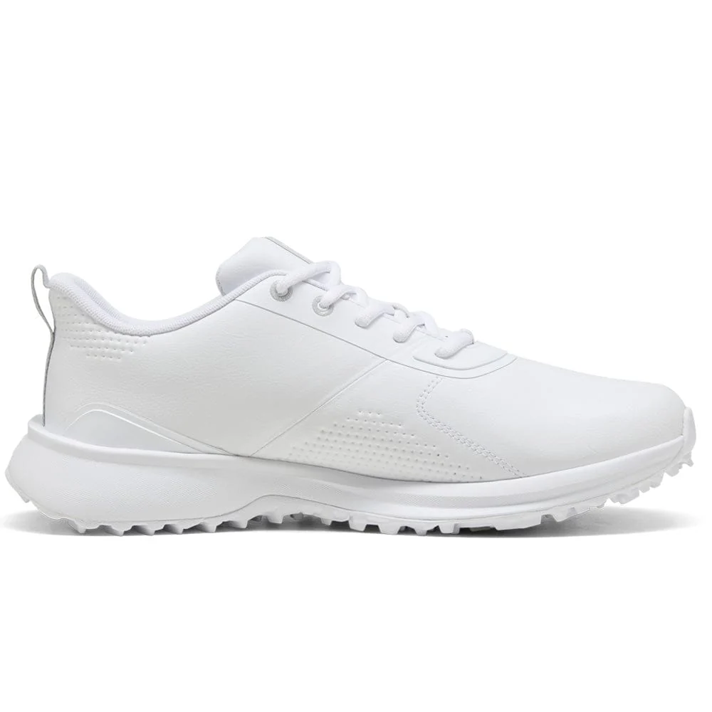 Puma Fusion Grip 6 Evo Waterproof Spikeless Shoes - Puma White/Ash Gray - Image 3