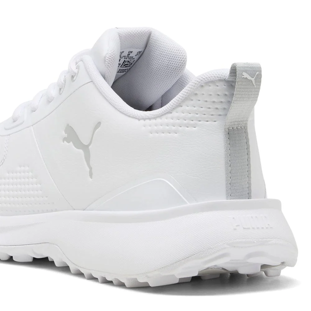 Puma Fusion Grip 6 Evo Waterproof Spikeless Shoes - Puma White/Ash Gray - Image 5