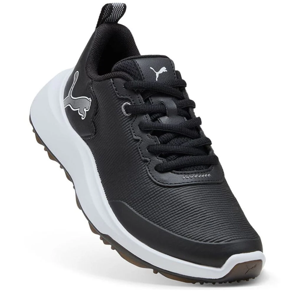 Puma Gruve Sport Junior Waterproof Spikeless Shoes - Puma Black/Puma White - Image 4