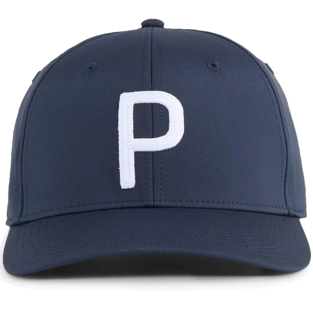 Puma Heritage P Tech Cap - Deep Navy/White Glow - Image 3