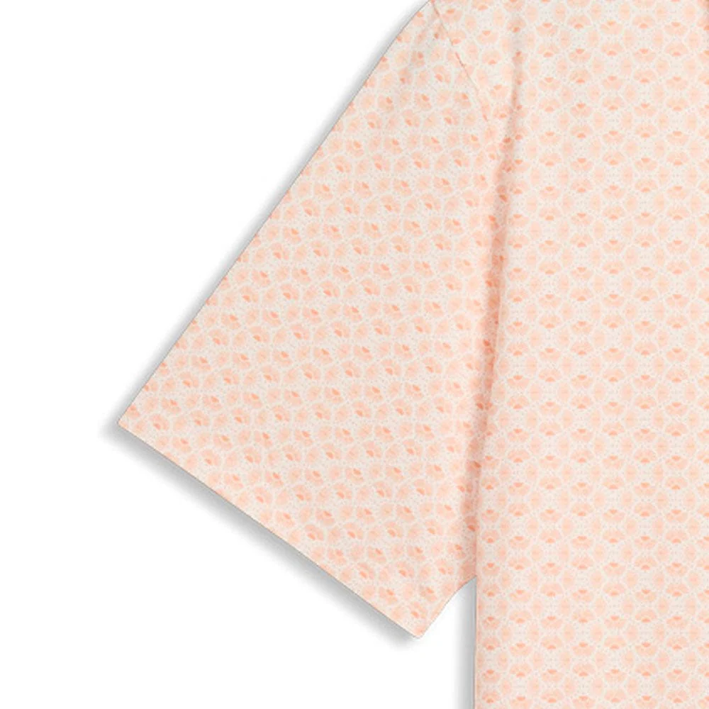 Puma MATTR Scallop Polo Shirt - Warm White/Melon Glow - Image 4