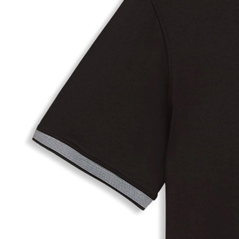 Puma Modalon Crafted Polo Shirt - Puma Black/White Glow - Image 4