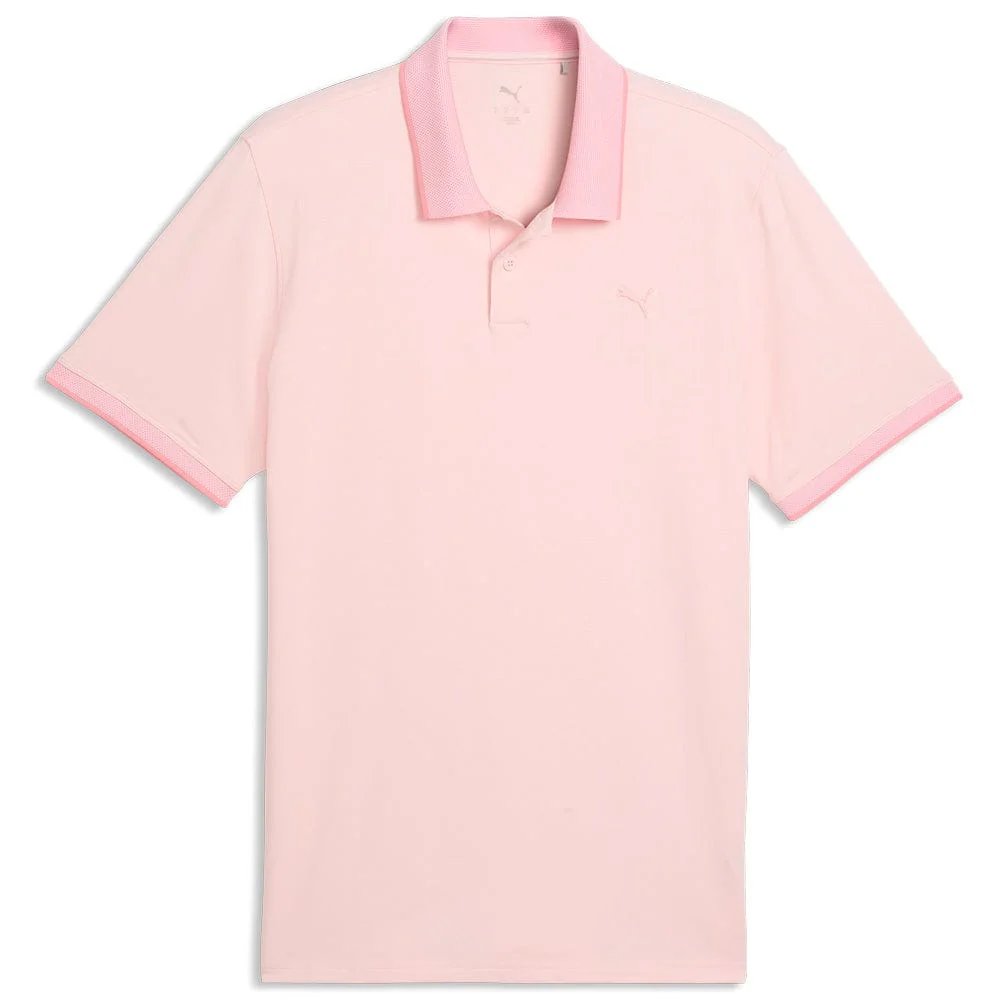 Puma Modalon Crafted Polo Shirt - Rose Blossom/White Glow