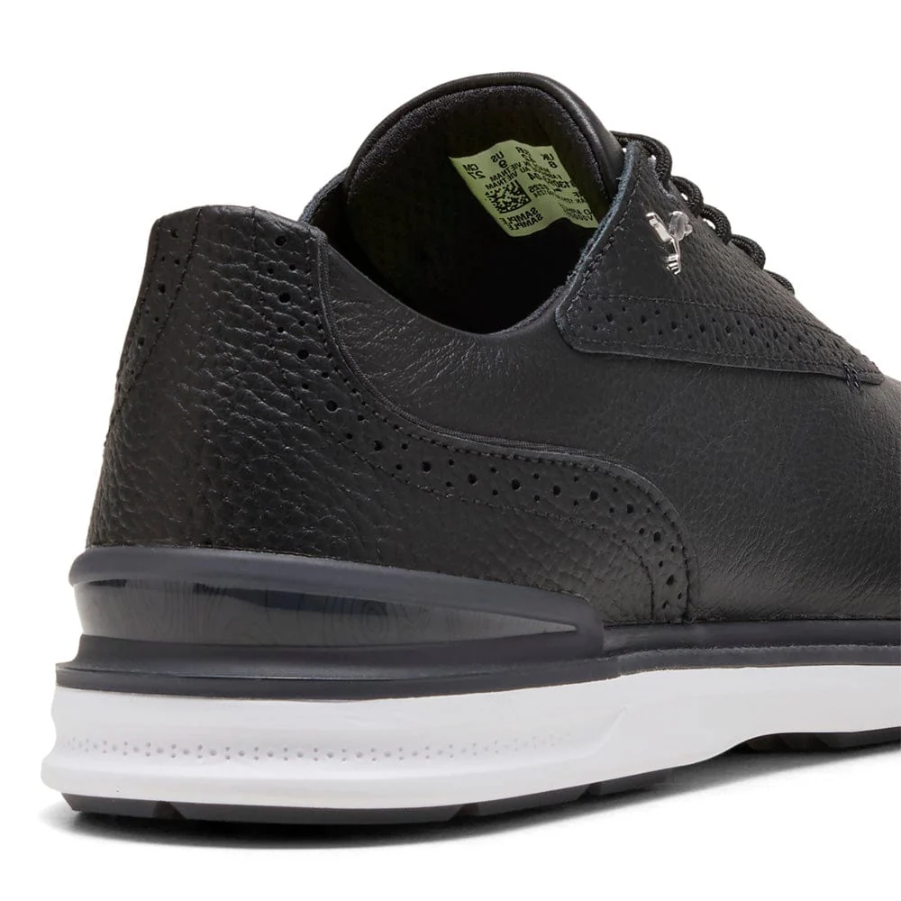 Puma Avant 2.0 Waterproof Spikeless Shoes - Puma Black/Flat Dark Gray/Lemon Crush - Image 5