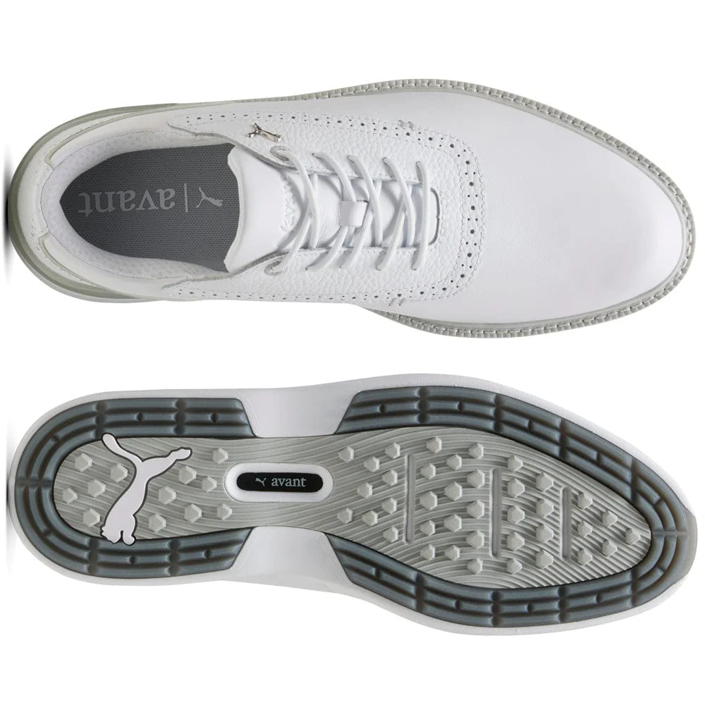 Puma Avant 2.0 Waterproof Spikeless Shoes - Puma White/Ash Gray/Slate Sky - Image 2