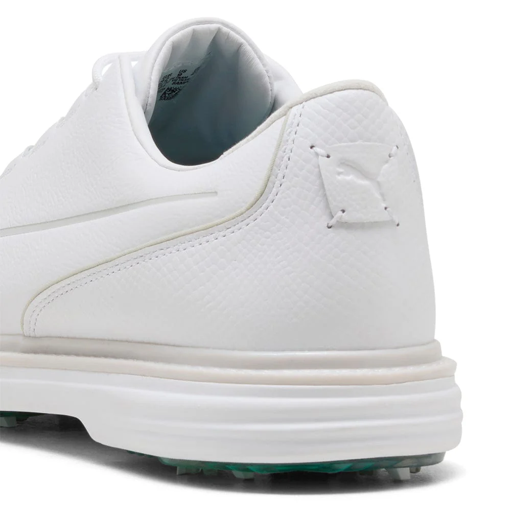 Puma PUMA Avant Tour Waterproof Spiked Shoes - Puma White/Feather Gray - Image 5