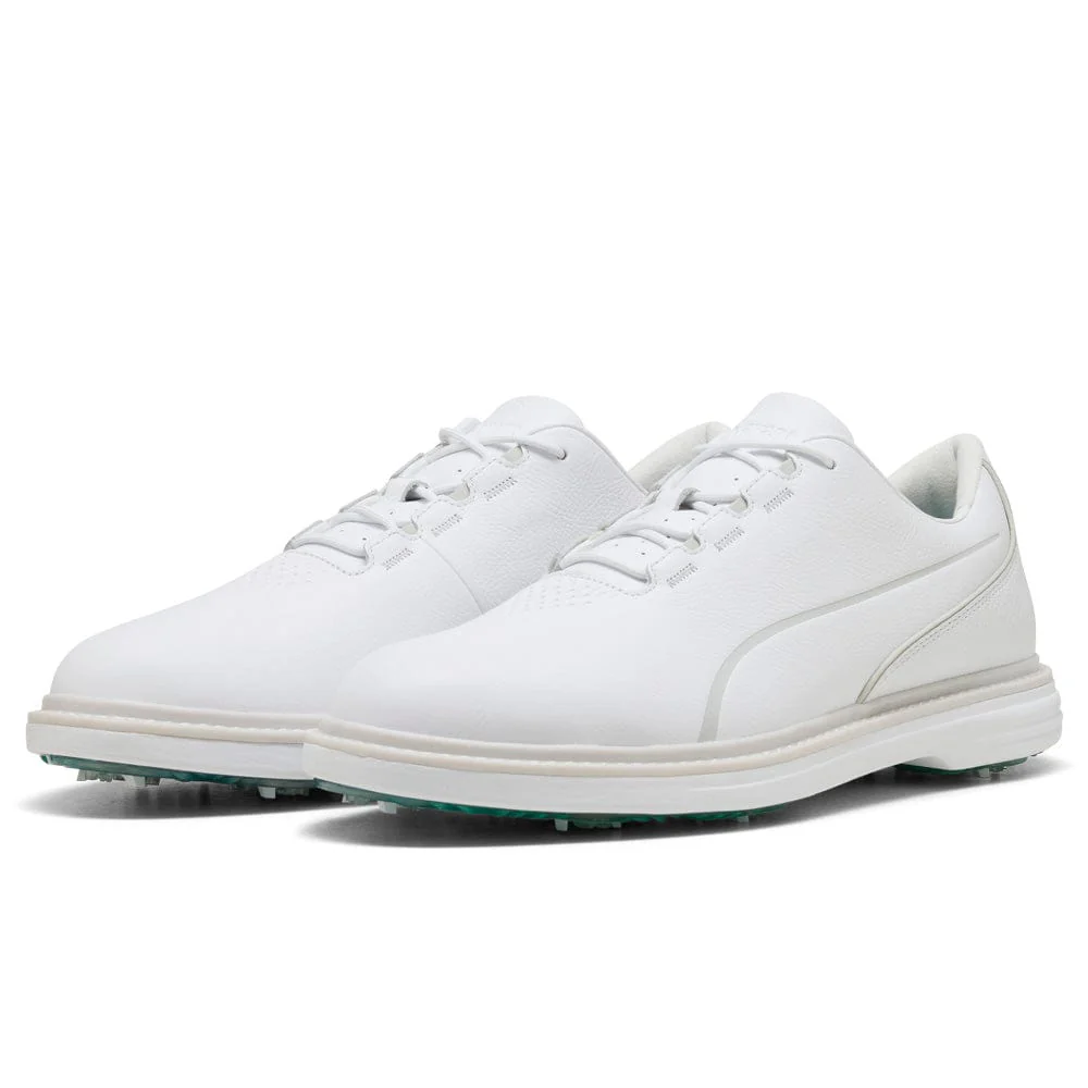 Puma PUMA Avant Tour Waterproof Spiked Shoes - Puma White/Feather Gray - Image 6